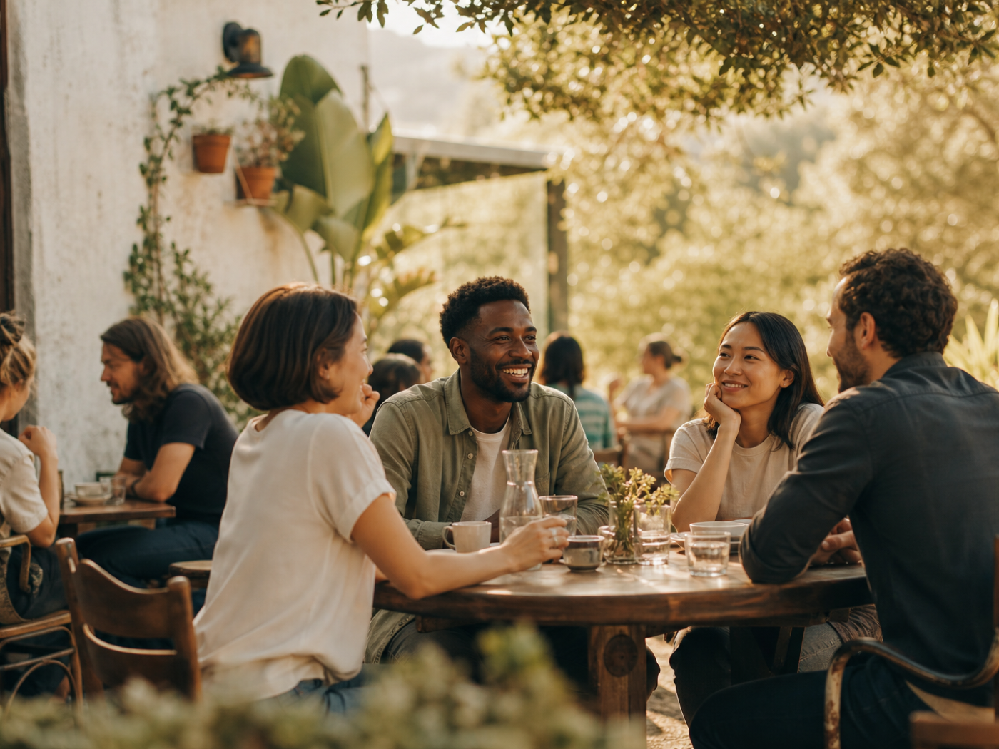 Members gathering at a Marriage Hunt dinner